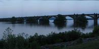 Wrightsville Bridge at Dusk